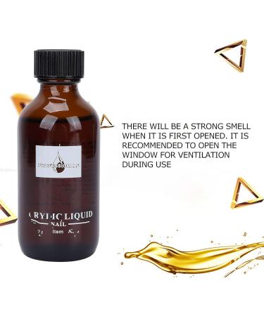 Nail Extension Acrylic Liquid Nail Acrylic Liquid Acrylic Liquid Safe Non irritating for Household Home Use Nail Salon(60ml) - Buy Online on GoSupps.com