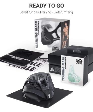Phantom Athletics Training Mask - Boost Endurance & Performance in Sports | Glow in the Dark L - Buy Online on GoSupps.com