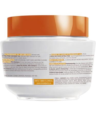 L Or al Paris Hair Expertise Extraordinary Oil 1001 Uses Hair Mask with Coconut Oil for Dry and Damaged Hair 300ML - Buy Online on GoSupps.com