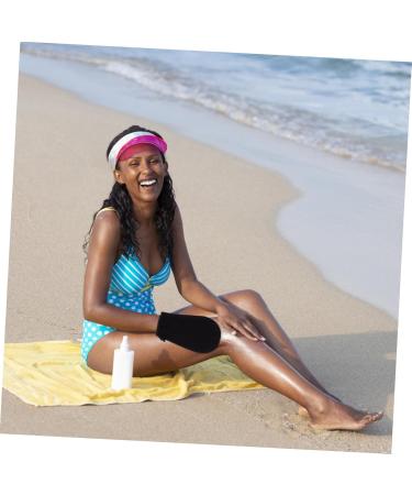 MERRYHAPY Self Tanner Glove Mitt Back Applicator for Body Lotion Plush Easy to Use Safety Tanning Glove Black - Buy Online on GoSupps.com