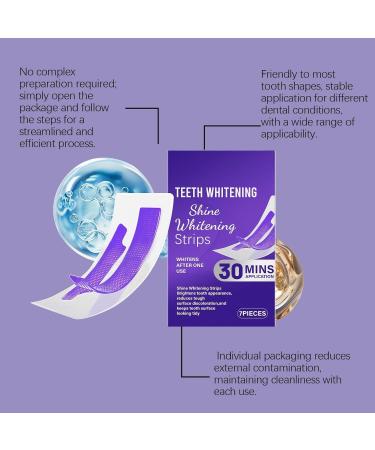Bande Blanchiment Dentaire Violet Bandes Blanchissantes Dents Violettes Teeth Whitening Strips limine Taches Caf /Th /Vin 30 Minutes De R sultats Visibles Rapidement (2) - Buy Online on GoSupps.com