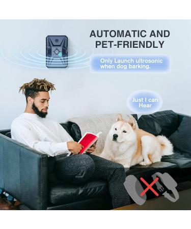 Antibell for Dogs - Ultrasound Anti-Barking Device | Stop Dog Barking - Blue #0205spa - Buy Online on GoSupps.com