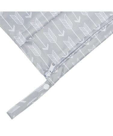 Alvababy 3-Piece Reusable Diaper Wetbag Set | Stylish & Functional Nas Bags with 2 Zip Pockets | Perfect for On-the-Go Baby Diapering - Buy Online on GoSupps.com