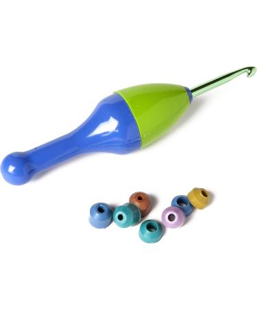 Wrights Boye Ergonomic Crochet Hook Handle 4.5 - Purple/Green - Buy Online on GoSupps.com
