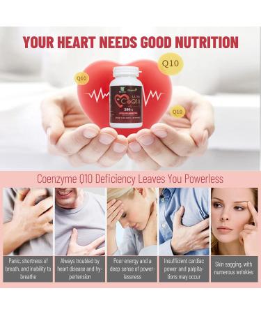 Wins Town CoQ10 Softgels 200mg, Ultra High Absorption Ubiquinol for Energy, Heart & Cellular Health, Antioxidant Supplement, 100 Capsules - Buy Online on GoSupps.com
