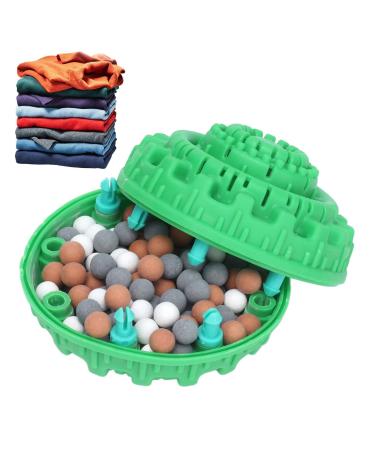 Laundry Ball Eco Friendly Practical Bamboo Charcoal Nano Laundry Ball - Ultimate Cleaning Tool for Washing Machine - Washer Balls for Clothes - Long Lasting and Effective