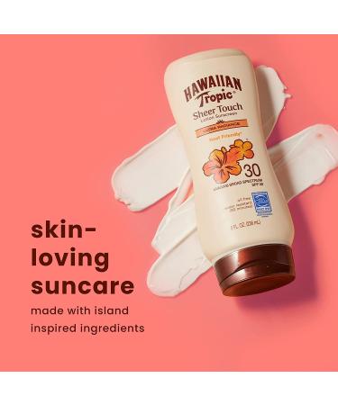 Hawaiian Tropic Sheer Touch Sunscreen Lotion SPF 30 â€“ Ultra Radiance, 8 oz | Buy Now - Buy Online on GoSupps.com