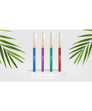 Buy Feel Natural Screwable Aluminum Toothbrush - Soft Blue Eco-Friendly & Durable for International Shipping - Buy Online on GoSupps.com