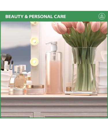 Universal Shampoo Conditioner Pump for 1L Bottles - 33.8 oz (2 Pack, White) - Buy Online on GoSupps.com