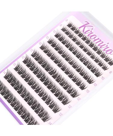 Self Adhesive Cluster Lashes Natural Cluster Eyelashes Extension Kit 8-14mm Wispy Lashes Clusters with Tweezers C Curl Natural Press-on Lashes DIY Eyelashes Extension Kit - Buy Online on GoSupps.com