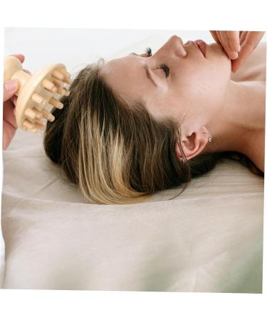Gleavi 3 STK Wooden Massage Combs - Scalp & Head Massage Tool for Blood Circulation | Ideal for Children - Buy Online on GoSupps.com