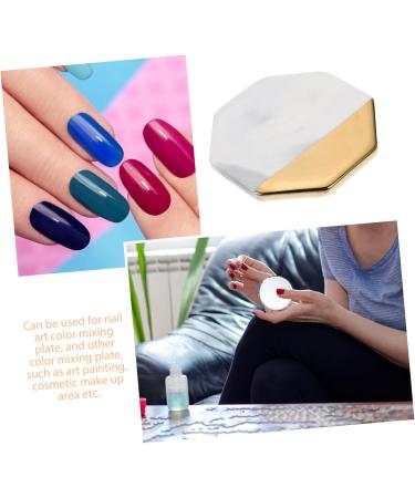 Baluue Palette Nail Tools Nail Art Display Trays Nail Tip Display Racks Nail Show Stands Nail Tip Boards Ceramic Display Frames Nail Display Racks Manicure Display Boards 95X95X1CM Golden - Buy Online on GoSupps.com