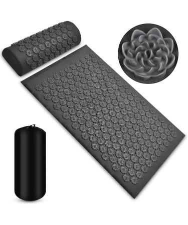 Dunlap Massage Pillow & Yoga Mat - Acupuncture Relief for Back Pain & Stress - 3 Sizes Available - Buy Online on GoSupps.com