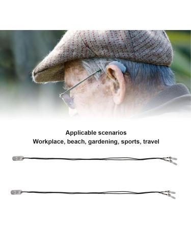 2-Piece Hearing Aid Clip Set | Anti-Loss Hearing Amplifier Lanyard with Silicone Rings - Perfect for Secure Use - Buy Online on GoSupps.com