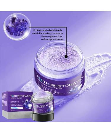Tooth Restoration Mineral Powder Teeth Whitening Powder Dental Mineral Powder Effective for Strengthening Teeth and Gums Teeth Restoration Mineral Powder - Buy Online on GoSupps.com