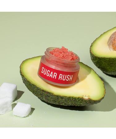 Sugar Rush Lip Scrub - Exfoliator with Raw Sugar & Beeswax for Smooth & Lightened Lips | Natural Lip Care for Men & Women | 15g - Buy Online on GoSupps.com