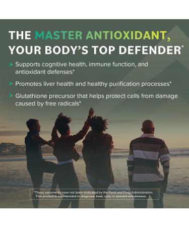 S-Acetyl L-Glutathione Supplement | 100 mg | Supports Detoxification | 60 Day Supply | International Shipping Available - Buy Online on GoSupps.com