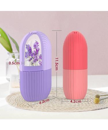 Buy Purple Ice Facial Roller - Reduce Puffiness & Massage for Eyes Neck & Face | International Shipping Available - Buy Online on GoSupps.com