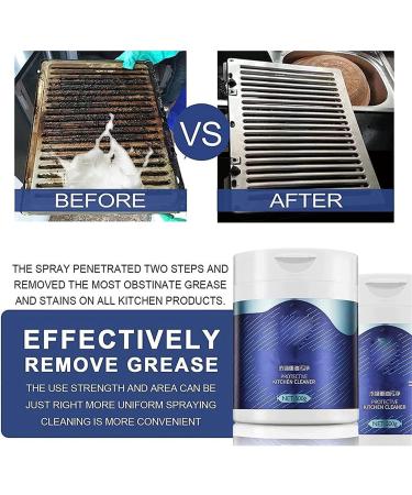 Mof Chef Cleaner Powder Heavy Oil Stain Powder Cleaner Foaming Heavy Oil Stain Powder Cleaner 500g Oil Pollution Cleaning Powder All Purpose Kitchen Stain Remover Cleaner for Hood Pots Grill - Buy Online on GoSupps.com