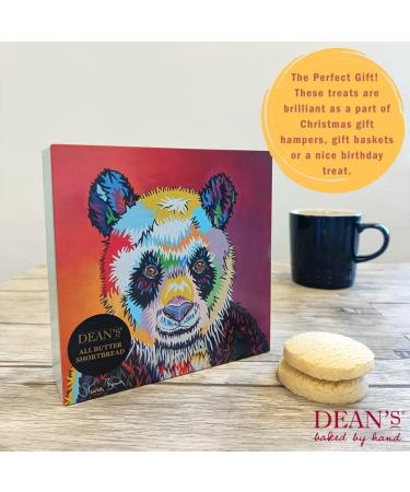 Deans Scottish All Butter Shortbread Biscuit Gift Tin - 150g Reusable Steven Brown 'Baby McCoo' Assortment of delicious snacks irresistible luxury biscuits. - Buy Online on GoSupps.com