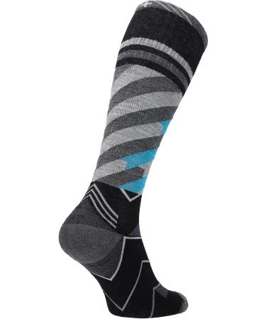 Shop Sockwell Cyclone Graduated Compression Socks (15-20 mmHg) in SM Black - Boost Circulation & Comfort for Travel & Everyday Wear - Buy Online on GoSupps.com
