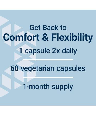 Life Extension Lower Back Relief Chinese Chaste Tree Ginger Extract for Lower Back discomfort and Occasional Stiffness Non-GMO Gluten Free Vegetarian 60 Capsules - Buy Online on GoSupps.com