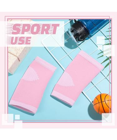 Tarpop Kids Ankle Compression Sleeves - 3 Pair Set, Pink, Medium Size - Ankle Brace & Arch Support for Girls in Sports, Running, Dance, Fitness & Gymnastics - Buy Online on GoSupps.com