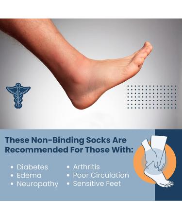Special Essentials Men's Diabetic Ankle Socks 12-Pack - X-Large Black/Grey/White - Buy Online on GoSupps.com