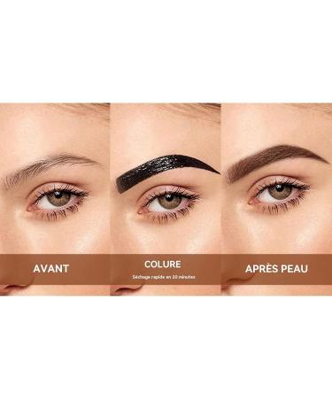 Eyebrow Tint Brows Dye Stain Waterproof Semi-Permanent Brow Dye Instant Color Eyebrows Makeup for Men and Women Long-Lasting Cosmetic Beauty Solution 11.5x1.8x2.2 inches - Buy Online on GoSupps.com