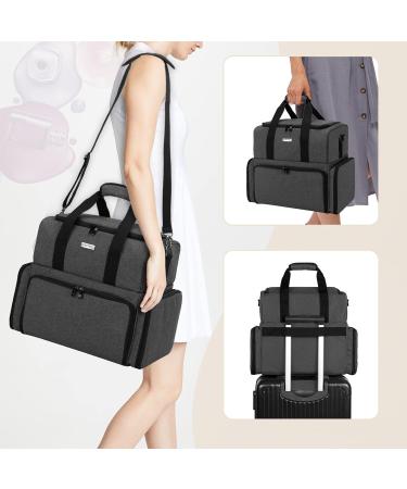 Shop Bafaso Nail Polish Storage Bag | Organizer for 80 Bottles | Black Cosmetic Bag for Nail Dryer & Accessories | International Shipping Available - Buy Online on GoSupps.com