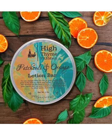All-Natural Patchouli & Orange Lotion Bar | Waterless Moisturizing Beeswax Lotion for Dry Skin | Eco-Friendly Travel Massage Bar - Buy Online on GoSupps.com
