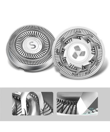 SweetLF 3 Pcs Replacement Shaver Head Blade Cutters - IPX7 Waterproof Electric Razor for Men - Buy Online on GoSupps.com