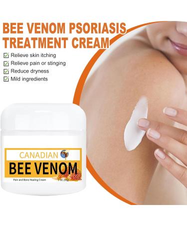 FLLUOUZH 2 Pcs Bostore Canadian Bee Venom Alleviating Bone Pain Bostore Canadium Bee Venom Cream Bee Venom Joint Relief Cream for Back Neck Hands Feet - Buy Online on GoSupps.com
