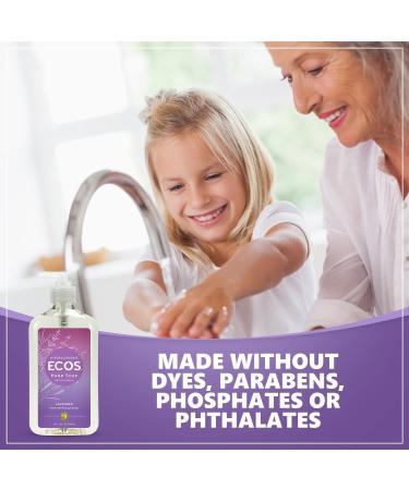 Buy ECOS Hypoallergenic Lavender Hand Soap (17oz, 6-Pack) - Earth Friendly Products - Buy Online on GoSupps.com