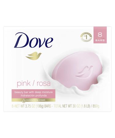 Dove Beauty Bar Pink 4 oz 8 Bar
