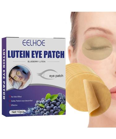Eye pads |Blueberer lutein eye flap for dry eyes |Cold Compress Eye Protection Patch non -charming eye care products for visual fatigue swelling of the eyes dark circles tylyworth 10 pieces