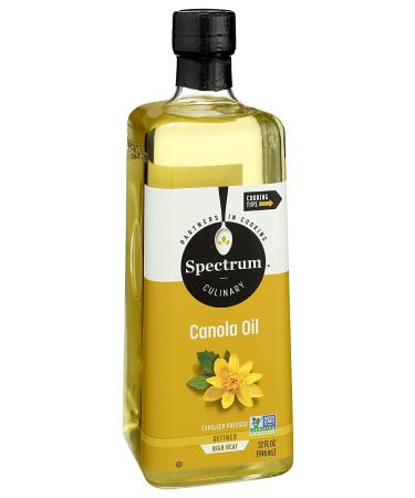 Spectrum Canola Oil 32oz - Premium Quality Cooking Oil - Buy Online on GoSupps.com