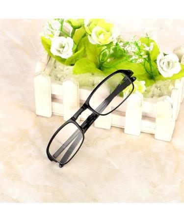 Portable Unisex Reading Glasses - Foldable Ultra-Thin Black Presbyopia Glasses | Stylish Anti Blue Ray Computer Readers (2.5) - Buy Online on GoSupps.com