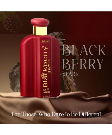 St Louis Blackberry Spark Eau De Parfum | Long-Lasting Fragrance for Men & Women | Ideal Gift for Birthdays Anniversaries & Special Occasions Best Gift (Pack of 100ml) - Buy Online on GoSupps.com