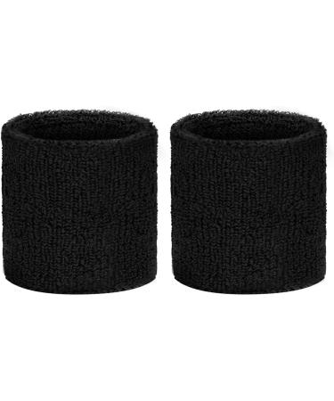Flintronic Absorbent Welding Tapes for Men & Women | Soft Cotton Fitness Arm Bracelets for Handball Football & Tennis - Black - Buy Online on GoSupps.com