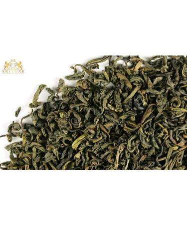 SRILUXE - Premium Quality Ceylon Organic Loose leaves Green Tea | Sri Lankan Luxury Tea | Freshly Harvested 100% Natural Tea | Detox Tea High in Antioxidants (Green Loose Leaves 250g) - Buy Online on GoSupps.com