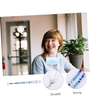 Frcolor 4-Pack Glasses Mask Chain Lanyard | Anti-Lost Anti-Slip Neck Straps for Face Coverings - Buy Online on GoSupps.com