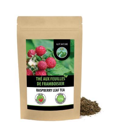 Raspberry leaf herbal tea, cut, gently dehydrated, 100% pure and natural…(125g)