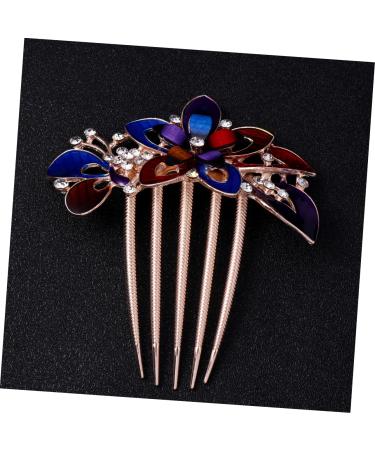 MAGICLULU Bride Hair Comb Tiara Hair Barrettes Hair Clip Crystal Bride Clip Prom Hair Accessories Decorative Hair Combs Costume Accessories Hair Ornament Fashion Headwear Pearl Miss Clothing