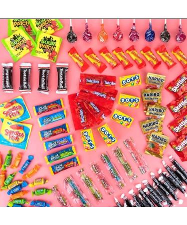 Assorted Candy Party Mix (36oz) - Fun Size Halloween Care Package with Gummies, Lollipops, Taffies & More - Bulk Candy for Loot Bags & Party Treats - Buy Online on GoSupps.com