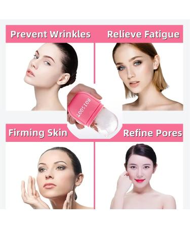 ROISOOT Fashion Silicone Ice Roller for Face - Facial Skin Care Tool in Fashion Pink - Buy Online on GoSupps.com