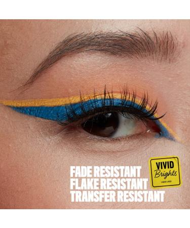 NYX Vivid Brights Liquid Liner - Had Me At Yellow 03 | Smear-Resistant Eyeliner - Buy Online on GoSupps.com