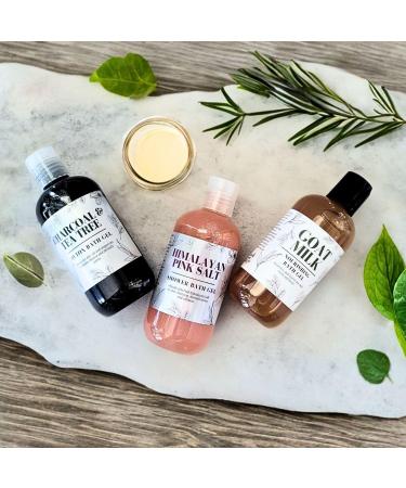 Himalayan Pink Salt Shower Bath Gel | Refreshing & Exfoliating | Shop Internationally Now - Buy Online on GoSupps.com