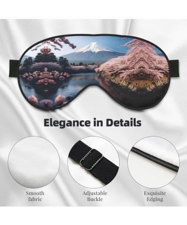 Buy SSIMOO Japan Mount Fuji Sleep Mask - Adjustable Breathable Eye Mask for Comfort | International Shipping - Buy Online on GoSupps.com