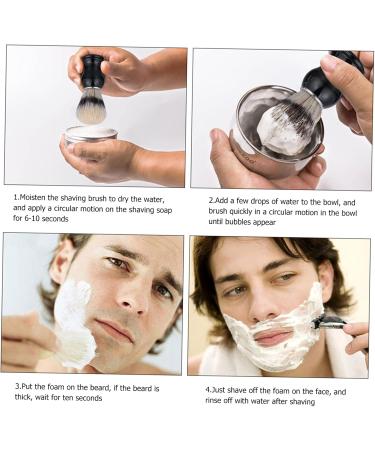 Beavorty Facial Care Set - Dachshaar Brush & Accessories for Wet Shaving | Men's Beard Care & Shaving Kit - Buy Online on GoSupps.com
